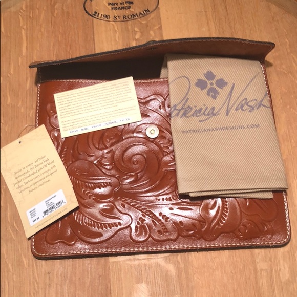 (SOLD) PATRICIA NASH TOOLED MIDI PORTFOLIO - Picture 4 of 4